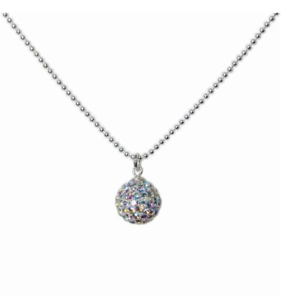 Park & Buzz - Sterling 925 Silver - Radiance Necklace Aurora - Picture 1 of 9